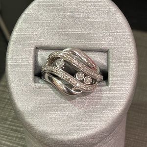 .925 ring with diamonds